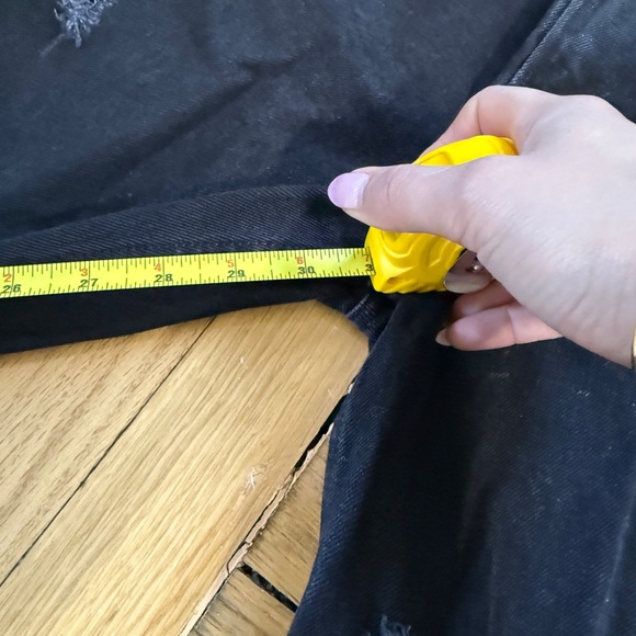 Abercrombie 90s Ripped Relaxed Jean High Rise Curve Love - Picture 6 of 7